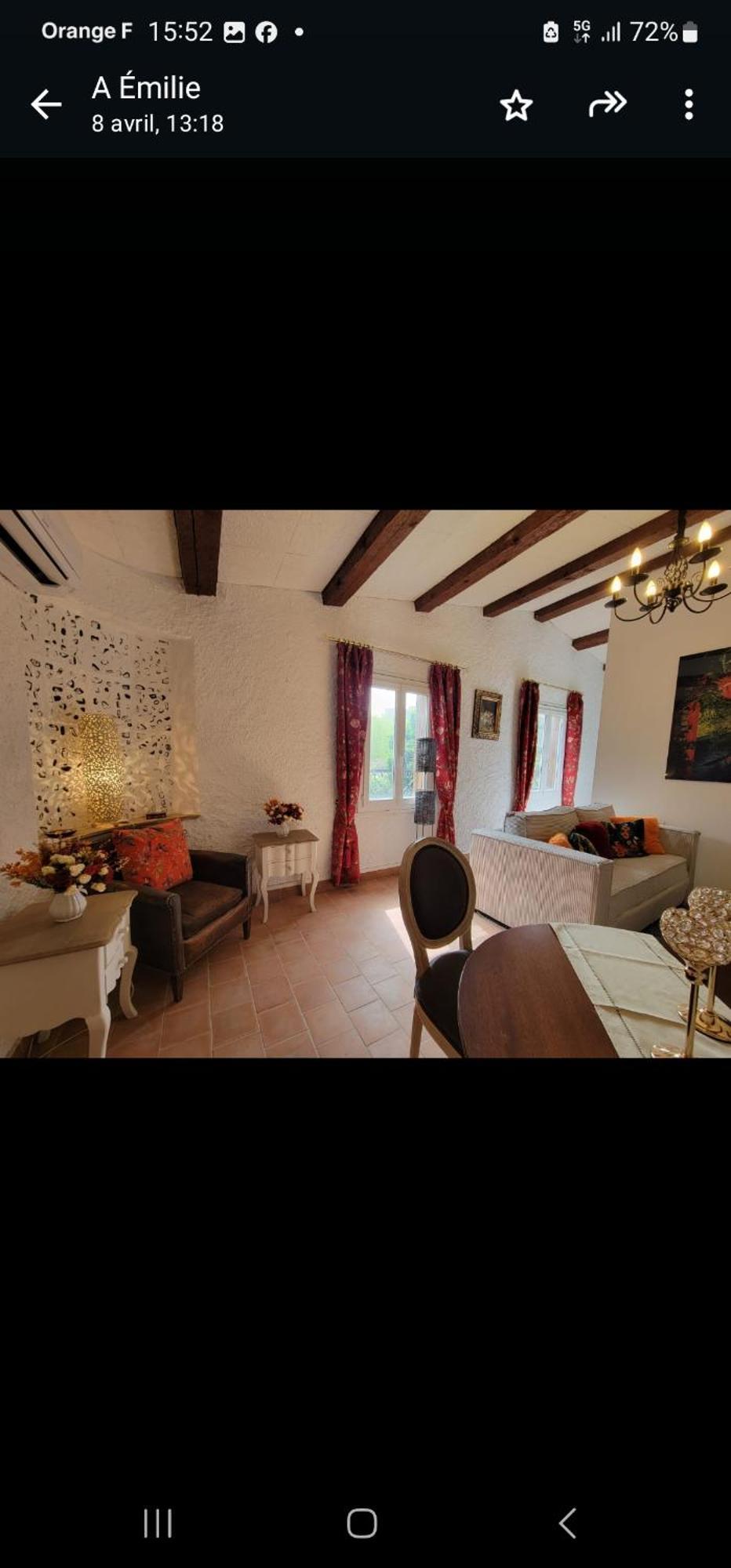 Haut De Villa A 700 Metres De La Plage, Totalement Independant Et Accessible Par Un Escalier Exterieur 圣马克西姆 外观 照片